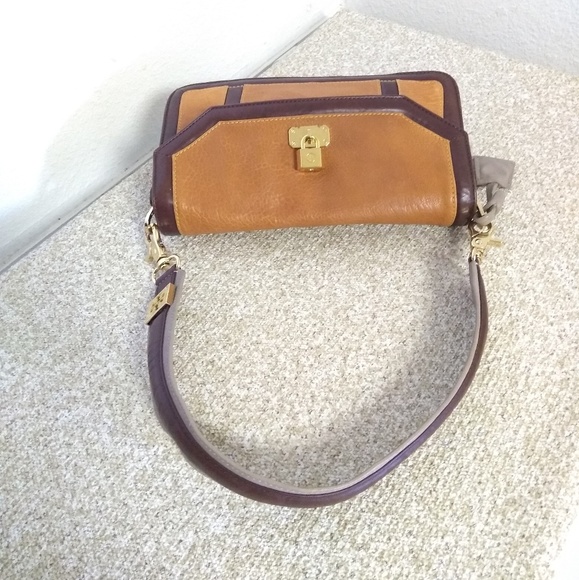 Tory Burch Genuine Leather Shoulder Bag - Picture 4 of 8